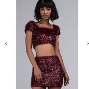 AKIRA TWO PIECE HOLIDAY SET